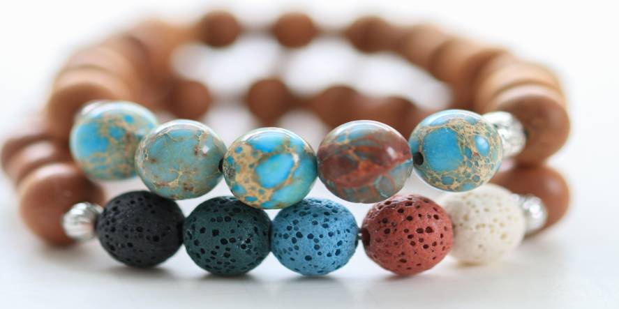 Precious and semi-precious beads for jewelry making