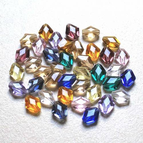 100pcs China Top AAA Quality Assorted Crystal Beads 8X10MM Faceted Glass Beads Crystal Loose Beads AAA32