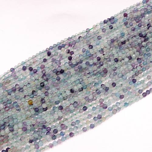 Natural colorful Fluorite high quality loose Beads for needlework Genuine perlas make up DIY koraliki For Jewelry making 2020