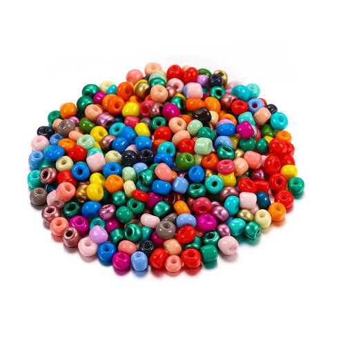 150-1000Pcs/lot 3 4mm Charm irregular Beads Czech Glass Seed Spacer Beads For DIY Bracelets Necklaces Jewelry Making Accessories