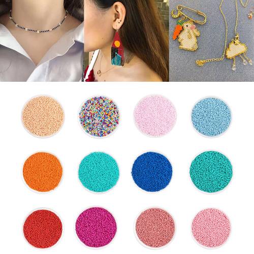 1800Pcs/Lot 2mm Color Czech Glass Seed Spacer Beads for DIY Craft Earrings Bracelet Necklace Jewelry Making Findings Supplies
