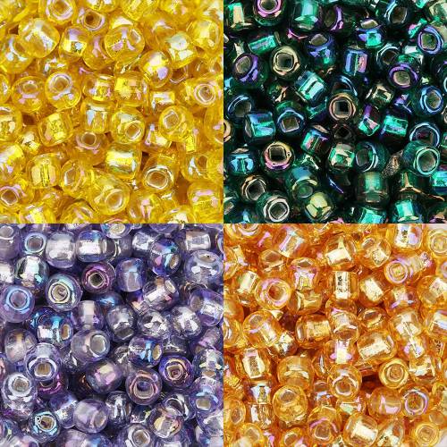 450pcs 1mm AB Color Round Hole Czech Glass Seed Spacer Beads Austria Crystal Sequins Beads For Child Jewelry Making Handmade DIY