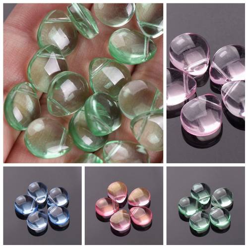 12x10mm Teardrop Petal Shape Crystal Glass Loose Crafts Beads Top Drilled Pendants for Earring Jewelry Making DIY Crafts