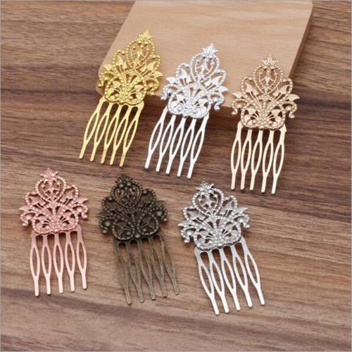 1pcs 50x80mm Flower-Shaped Hairpins Hair Sticks Hair Pin Hairpin Needle Headwea Jewelry Findings DIY Hair Accessories