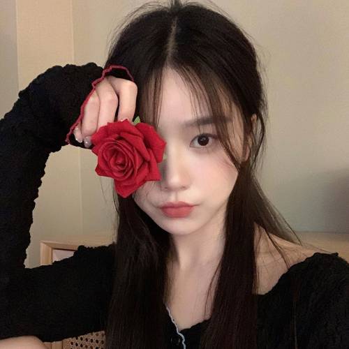 Chinese Hair Accessories Hairpins For Women Red Rose Flower Bride Hair Clips Barrette Bridal Wedding Headwear Jewelry