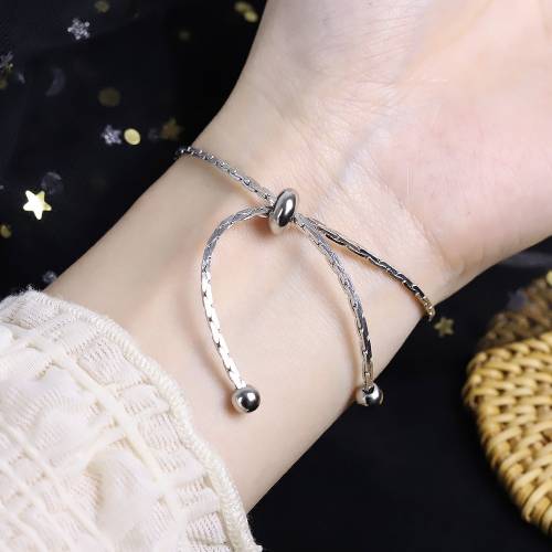 2021 Korean New Design Fashion Jewelry High-end Luxury Flower Zircon Pearl Adjustable Female Prom Party Bracelet Valentine Gift
