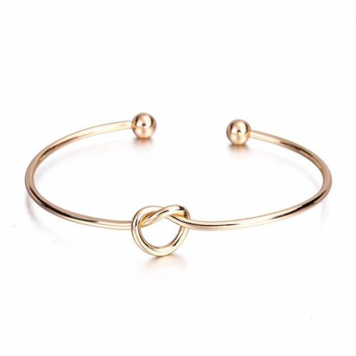 Fashion 3 color simple knotting bracelet open adjustable bracelet for women jewelry gift 2020