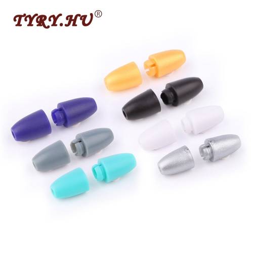 TYRYHU Bead Clasp Breakaway Plastic Clasps Safety For Baby DIY Necklace Pacifier Chain 50-100pair Lobster Bracelet Hook Closure
