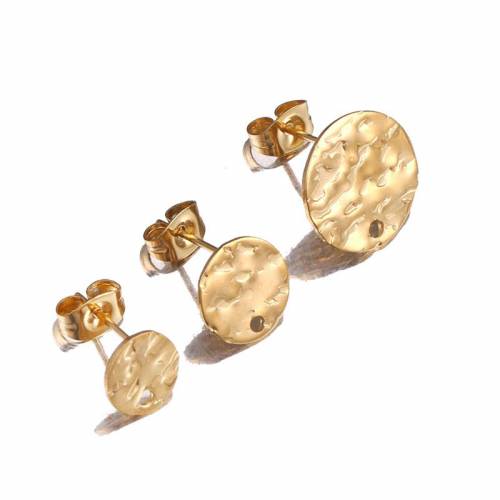 10pcs Stainless Steel Earrings Connectors Handmade Dangle Earring Settings Earrings Hook for DIY Jewelry Making Accessories