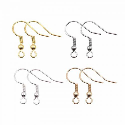 20 PCS Fashionable Earrings Earrings Buckle Fish Hanging Hooks DIY Earrings Base Jewelry Making Supplies Ladies Accessories