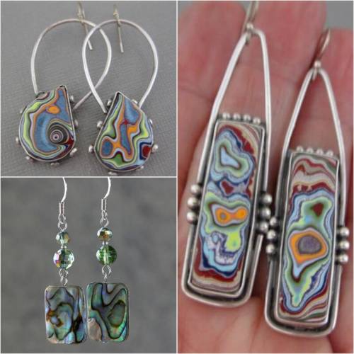 Bohemia Ethnic Statement Dangle Earrings for Women Wedding Party Jewelry Geometric Stone Hook Earring Charms Accessories