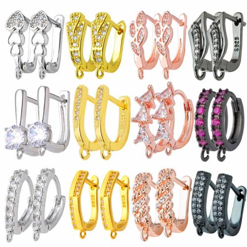 Peixin 2020 NEW Luxury Women‘s Earrings Accessories Supplies Earring Hooks Clasps For DIY Fashion Woman Earrings Jewelry Making