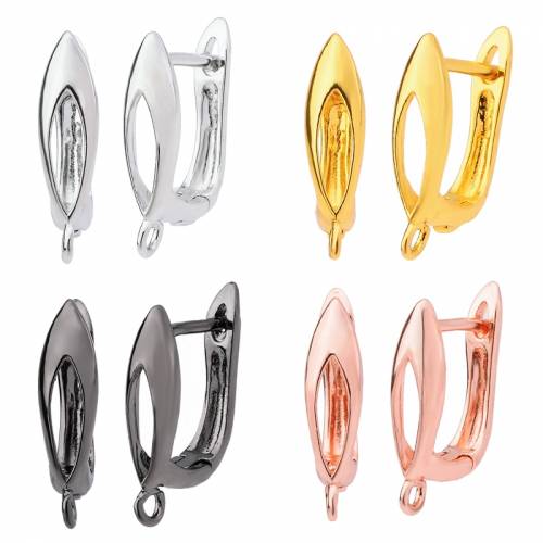 Peixin Tassel Earrings Hooks Clasps for Women Zircon Dangle Earring Fashion 2020 Trend Hollow Design DIY earring accessories