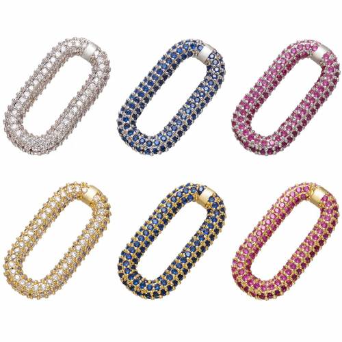 ZHUKOU DIY rectangle hooks for jewelry making women DIY Necklace connectors earrings pendants Accessories supplies model:VK91