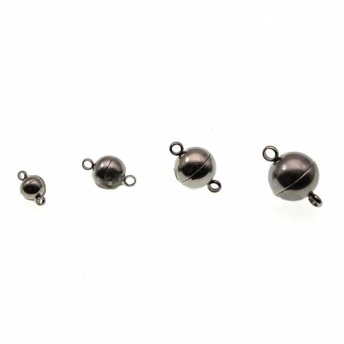5pcs/lot Stainless Steel Magnetic Clasps for Bracelet Necklace Connectors Jewelry Making End Clasps Hooks DIY Jewelry Findings