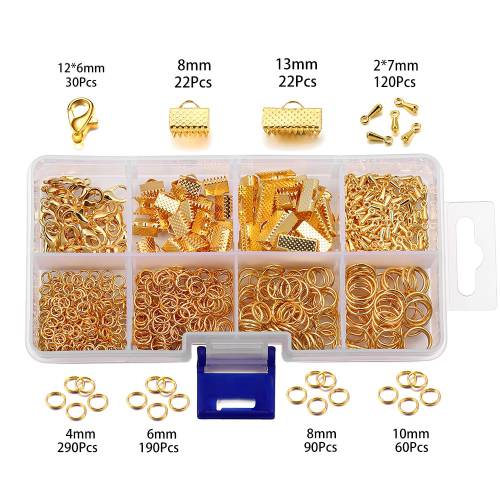 820Pcs/lot Jewelry Making Tools Jump Rings Lobster Clasp Sets For DIY Bracelet Necklace Jewelry Making Kit Supplies Accessories
