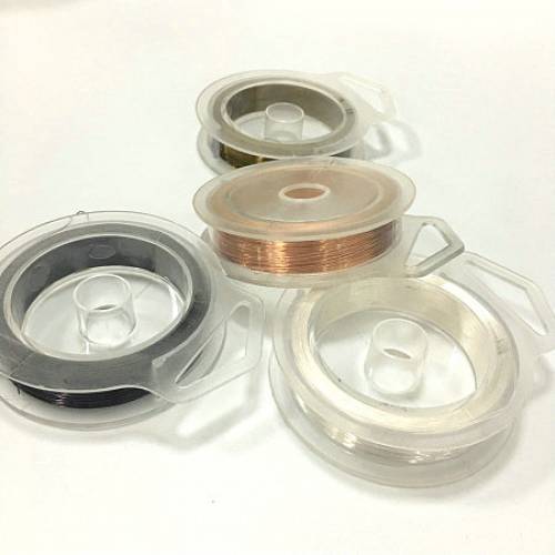 Craft Copper Wire - Platinum - 18 Gauge - 1mm
