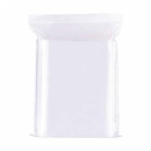 BENECREAT 63 x 87 Inches 3 Mil (Pack of 50) Resalable Plastic Bags Clear Reclosable Ziplock Bags for Food Craft Storage