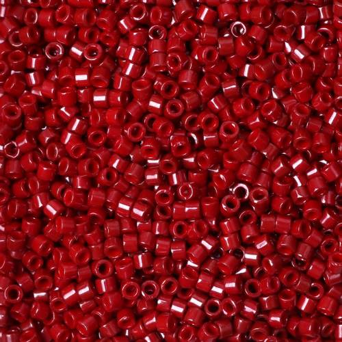 FAIRYWOO 5 Grams/Bag Miyuki Delica Seedbead 11/0 Dark Red Beads DB654 Women Jewelry Wholesale Lots Bulk Bundles Crystal Beads