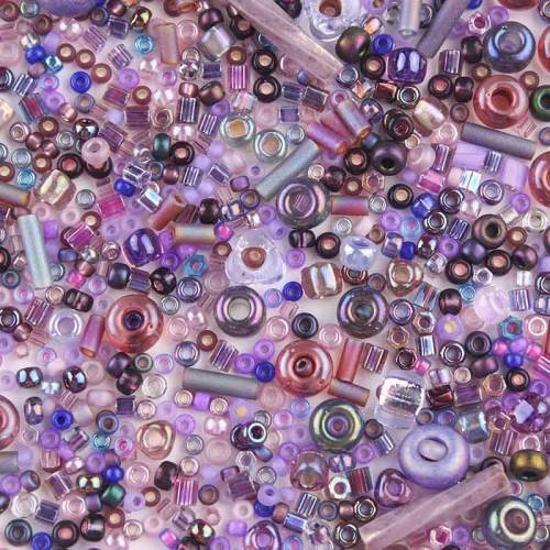 Japan Miyuki Seedbeads Mixed Round Bugle Delica Glass Bead Mix Randomly Colors and Size DIY Beading Work Accessories 10grams/lot