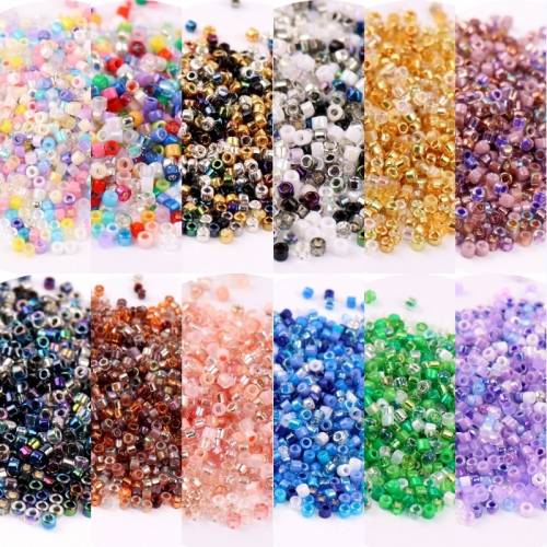 Miyuki Delica Beads 2mm Mix Colors Japanese Spacer Glass Seed Beads For DIY Jewelry Making French Embroidery Accessories 10g