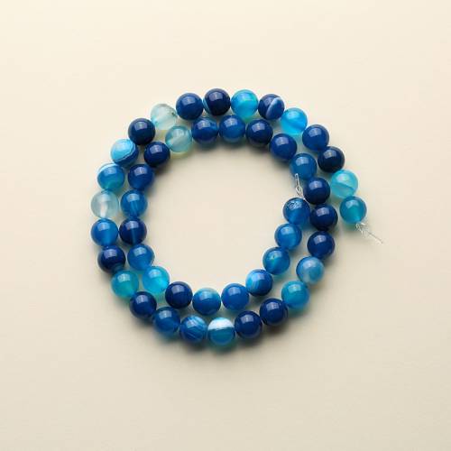 1 Strand 6Mm/8Mm Natural Stone Crystal Amazonite Agate White Howlite Beads for Jewelry Making