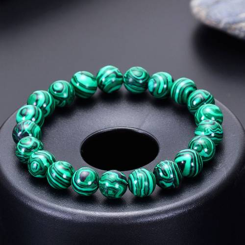 Chakra Natural Malachite Hematite Tiger Eye Beads Bracelets Men for Magnetic Health Protection Women Soul Jewelry Pulsera Hombre