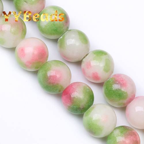 100% Natural Light Green Persian Jades Stone Beads Loose Spacer Charm Beads 6-12mm For Jewelry Making Bracelet Earring Wholesale