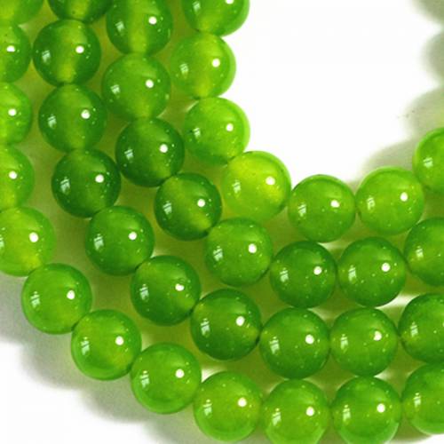 4 style natural stone 4mm 6mm 8mm 10mm 12mm dyed blue green yellow jades chalcedony round loose beads jewelry 15inch B27