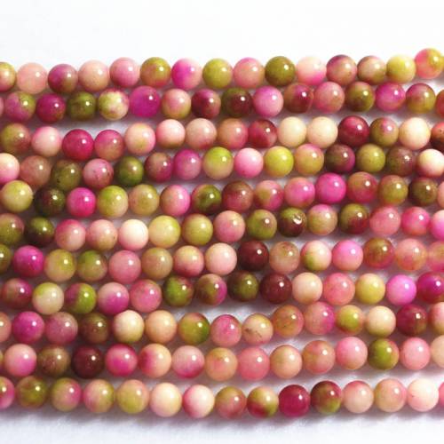 6mm 8mm 10mm 12mm multicolor 4 style natural stone dyed jades chalcedony round loose beads diy jewelry making 15inch B144