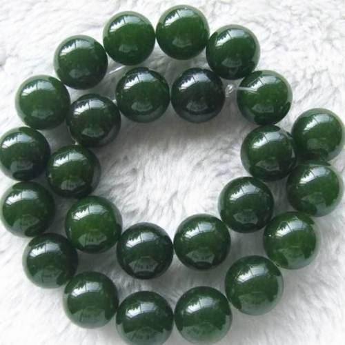 New fashion 12mm stone green Taiwan chalcedony jades natural diy diy round loose beads elegant jewelry findings 15inch MY5034