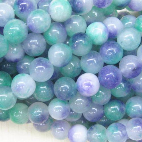New fashion 6mm 8mm 10mm 12mm kunzite round natural stone diy chalcedony jades spacer loose beads jewelry making 15inch MY5156