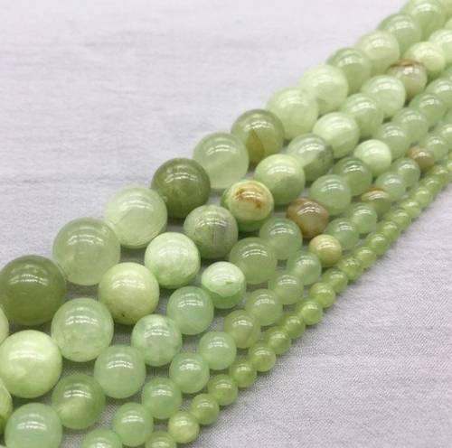 Round 4/6/8/10mm Chinese Jades Chalcedony Loose Beads for DIY Craft Bracelet Necklace Jewelry Making