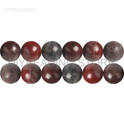 Jewelry Beads Online Lots Wholesale Natural Dark Purple Gemstone Round 6 8 10mm 2 Holes Beads for Bracelet Making Supply