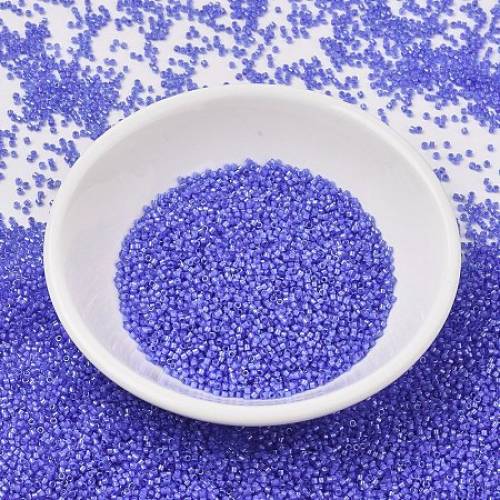 MIYUKI® Delica Beads - Cylinder - Japanese Seed Beads - 11/0 - (DB2388) Inside Dyed Lavender - 13x16mm - Hole: 08mm; about 2000pcs/10g