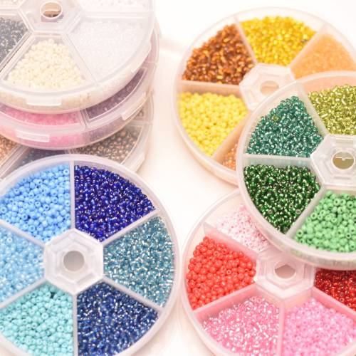 1200-3000Pcs Crystal Glass Loose Bead DIY Necklace Bracelet Charm Seedbeads Rondelle Spacer Beads For Jewelry Making Accessories