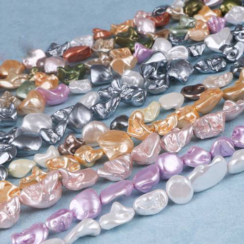 Natural Freshwater Baroque Pearl Irregular Loose Beads For Jewelry Making DIY Jewelry Accessorries 10x20mm approx 20pcs
