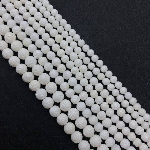 Fine Natural Mother Shell Pearl Round Texture Beads Specifications 10mm - 12mm Exquisite Suitable for DIY Necklace Making