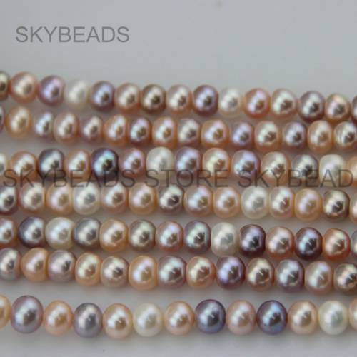 Good Quality Good Luster Natural White Freshwater Pearl 7-8mm Loose Mabe Beads for Wedding Bridal Pearls Jewelry Making