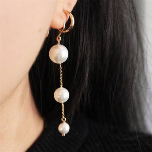 Handmade Natural Pearl Earrings 14K Gold Filled Jewelry Boho Oorbellen Brinco Vintage Women Jewelry Minimalist Gold Earrings