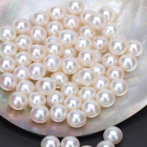 Perfect Natural Pearl AAA High Quality Loose Round White Freshwater Pearls